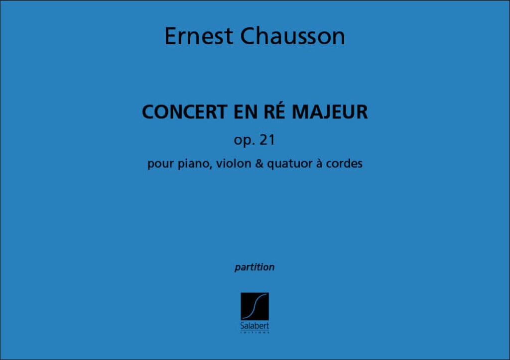 Concert Re Op.21 Partition Avec Piano